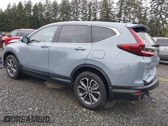 2021 Honda CR-V EX-L with VIN 2HKRW2H81MH646331, listed as a IAAI auction lot 42139416 with 24,599 mi miles and . Bid and sale history available at DreamBid. Image 3.