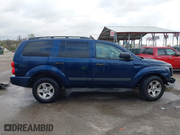 2006 Dodge Durango SLT with VIN 1D4HD48K86F118455, listed as a IAAI auction lot 41853179 with 300,481 mi miles and . Bid and sale history available at DreamBid. Image 13.