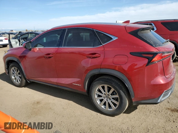 2019 Lexus NX 300h with VIN JTJBJRBZ3K2104153, listed as a Copart auction lot 54352025 with 74,340 mi miles and Salvage title. Bid and sale history available at DreamBid. Image 2.