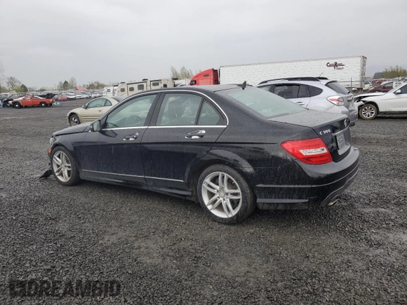 2012 Mercedes-Benz C-Class C 300 Sport with VIN WDDGF8BB3CR227277, listed as a Copart auction lot 50741725 with 174,055 mi miles and Salvage Title. Bid and sale history available at carsss.com. Image 2.