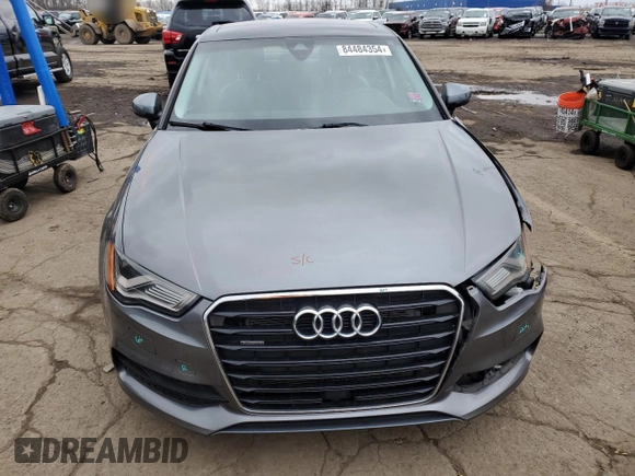 2015 Audi A3 2.0T Prestige with VIN WAUKFGFF2F1015644, listed as a Copart auction lot 84484354 with 83,044 mi miles and Clean Title. Bid and sale history available at carsss.com. Image 5.
