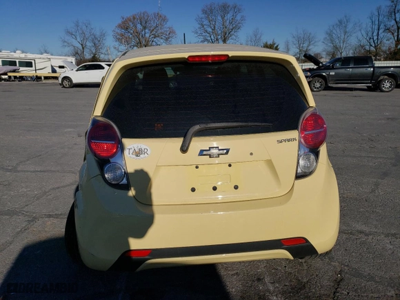 2013 Chevrolet Spark LS with VIN KL8CB6S99DC546976, listed as a Copart auction lot 83352864 with 134,440 mi miles and Salvage Title. Bid and sale history available at carsss.com. Image 6.