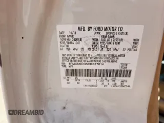 2012 Ford Escape XLT с VIN 1FMCU0DG5CKB17814, выставлен на аукционе Copart как лот 62106245 с пробегом 229 603 миль миль и Чистый • Clean title. История ставок и продаж доступна на DreamBid. Изображение 12.