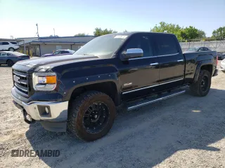 2014 GMC Sierra 1500 SLT z VIN 3GTU2VEC8EG107800, wystawiony jako Copart lot #58383475 z przebiegiem 88 363 mil mil oraz Szkoda całkowita • Salvage title. Historia ofert i sprzedaży dostępna na DreamBid. Obrazek 1.