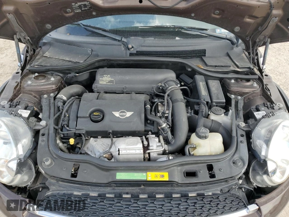 2011 MINI Convertible S with VIN WMWZP3C58BTX83725, listed as a Copart auction lot 44418965 with 45,401 mi miles and Salvage title. Bid and sale history available at DreamBid. Image 11.