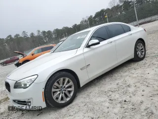 2013 BMW 7 Series 740i with VIN WBAYA6C51DD143769, listed as a Copart auction lot 41965165 with 158,686 mi miles and Clean Title. Bid and sale history available at carsss.com. Image 1.