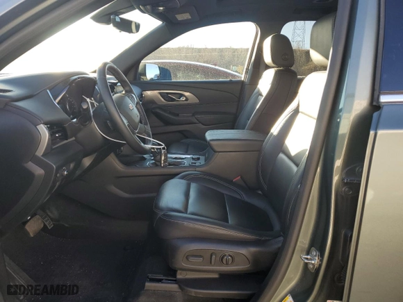 2023 Chevrolet Traverse LT Leather with VIN 1GNEVHKW8PJ190861, listed as a Copart auction lot 49585885 with 53,488 mi miles and Salvage Title. Bid and sale history available at carsss.com. Image 7.