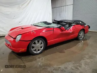 2002 Ford Thunderbird Hardtop Premium z VIN 1FAHP60A52Y108800, wystawiony jako Copart lot #53364505 z przebiegiem Nie podano mil oraz Szkoda całkowita • Salvage title. Historia ofert i sprzedaży dostępna na DreamBid. Obrazek 1.