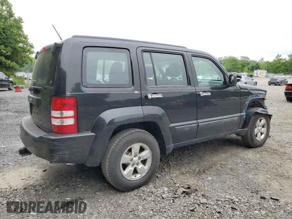 2012 Jeep Liberty Sport with VIN 1C4PJMAK9CW212920, listed as a Copart auction lot 61192785 with 181,561 mi miles and Salvage title. Bid and sale history available at DreamBid. Image 3.