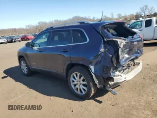 2016 Jeep Cherokee Limited with VIN 1C4PJMDB4GW188401, listed as a Copart auction lot 53507725 with 144,797 mi miles and Salvage Title. Bid and sale history available at DreamBid. Image 2.