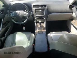 2011 Lexus IS 250 with VIN JTHBF5C29B5147276, listed as a Copart auction lot 58502145 with 172,533 mi miles and Salvage title. Bid and sale history available at DreamBid. Image 8.