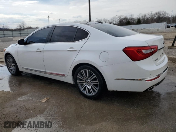 2016 Kia Cadenza Premium z VIN KNALN4D74G5211256, wystawiony jako Copart lot #50929215 z przebiegiem 75 846 mil mil oraz Szkoda całkowita • Salvage title. Historia ofert i sprzedaży dostępna na DreamBid. Obrazek 2.