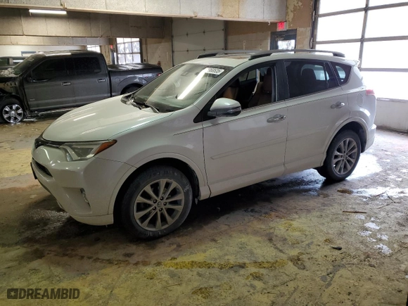 2017 Toyota RAV4 Limited with VIN 2T3DFREV5HW540458, listed as a Copart auction lot 45968535 with 157,782 mi miles and Salvage Title. Bid and sale history available at carsss.com. Image 1.