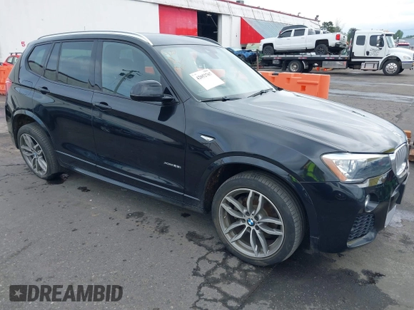 2017 BMW X3 xDrive28i z VIN 5UXWX9C36H0W78956, wystawiony jako IAAI lot #42052767 z przebiegiem 45 516 mil mil oraz . Historia ofert i sprzedaży dostępna na DreamBid. Obrazek 1.