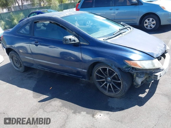 2008 Honda Civic Cpe LX with VIN 2HGFG11698H559120, listed as a IAAI auction lot 42142579 with 161,248 mi miles. Bid and sale history available at carsss.com. Image 14.