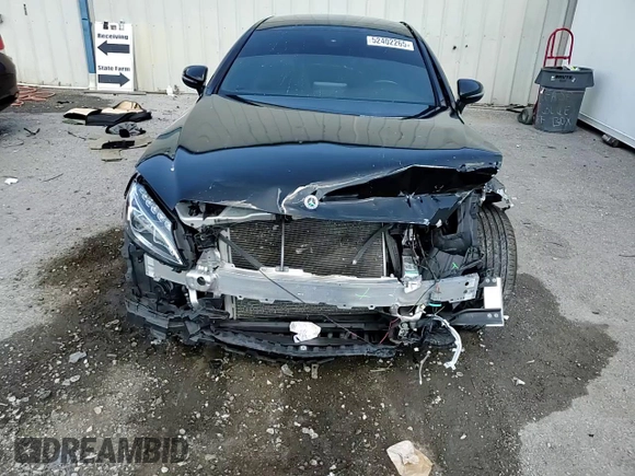 2018 Mercedes-Benz C 300 with VIN WDDWJ4JB7JF721452, listed as a Copart auction lot 52402265 with 99,474 mi miles and Non Repairable. Bid and sale history available at carsss.com. Image 14.