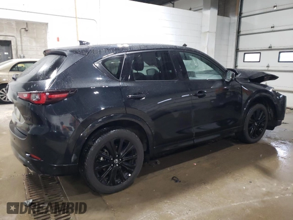 2023 Mazda CX-5 Signature with VIN JM3KFBXY7P0121821, listed as a Copart auction lot 87898905 with 15,313 mi miles and Non Repairable. Bid and sale history available at carsss.com. Image 3.
