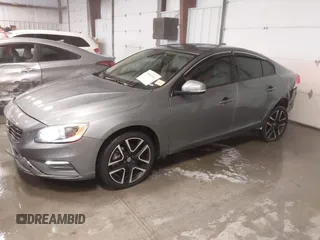 2017 Volvo S60 Dynamic with VIN YV140MTL0H2437537, listed as a IAAI auction lot 40801631 with 55,153 mi miles. Bid and sale history available at carsss.com. Image 2.