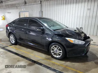 2017 Ford Focus SE with VIN 1FADP3F26HL315683, listed as a Copart auction lot 53682395 with 34,301 mi miles and Salvage Title. Bid and sale history available at carsss.com. Image 4.