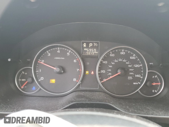 2013 Subaru Outback Premium with VIN 4S4BRBGC4D3284999, listed as a Copart auction lot 60265345 with 119,849 mi miles and Clean title. Bid and sale history available at DreamBid. Image 9.