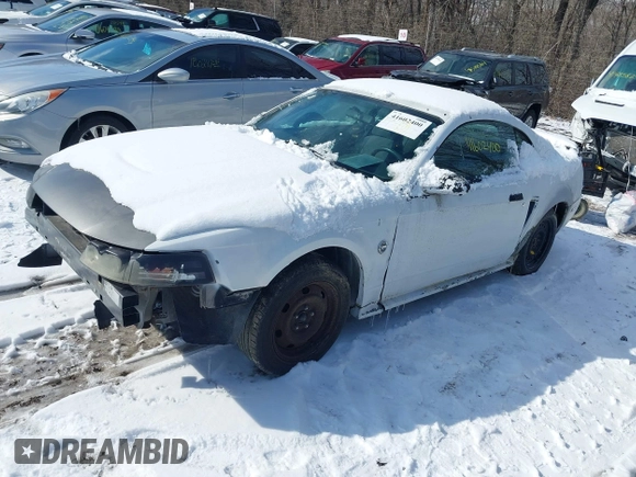 2004 Ford Mustang Standard with VIN 1FAFP40404F104660, listed as a IAAI auction lot 41602400 with 165,992 mi miles. Bid and sale history available at carsss.com. Image 2.