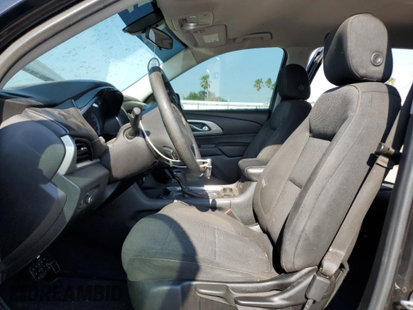 2018 Chevrolet Traverse LS with VIN 1GNERFKW8JJ156564, listed as a Copart auction lot 53639405 with 102,133 mi miles and Salvage title. Bid and sale history available at DreamBid. Image 7.