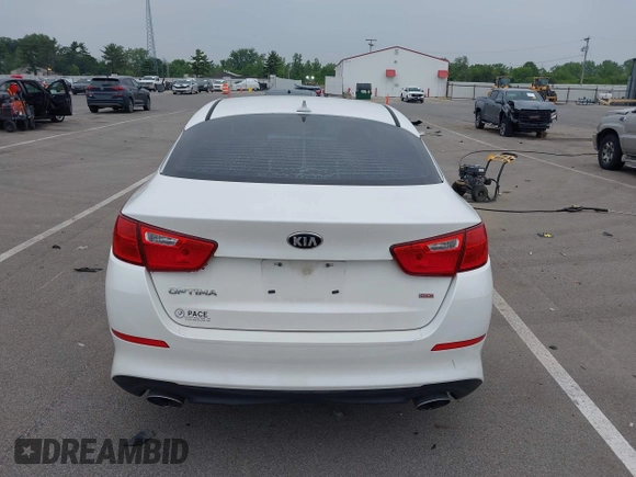 2014 Kia Optima LX with VIN KNAGM4A7XE5481131, listed as a IAAI auction lot 42494495 with 97,223 mi miles and . Bid and sale history available at DreamBid. Image 17.