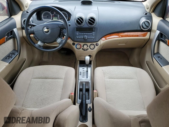 2010 Chevrolet Aveo 2LT с VIN KL1TG6DE2AB085843, выставлен на аукционе Copart как лот 80517144 с пробегом 129 904 миль миль и Списание • Salvage title. История ставок и продаж доступна на DreamBid. Изображение 8.