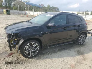 2023 Hyundai Kona N Line with VIN KM8K33A3XPU031197, listed as a Copart auction lot 72999344 with 20,664 mi miles and Salvage Title. Bid and sale history available at carsss.com. Image 1.