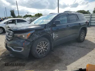 2017 GMC Acadia SLE with VIN 1GKKNTLSXHZ143459, listed as a Copart auction lot 76538824 with 163,012 mi miles and Salvage Title. Bid and sale history available at carsss.com. Image 1.