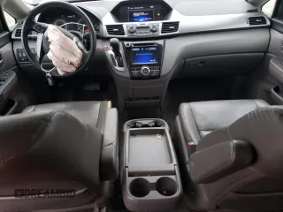 2014 Honda Odyssey EX-L with VIN 5FNRL5H65EB061079, listed as a Copart auction lot 48259855 with 126,498 mi miles and Salvage Title. Bid and sale history available at DreamBid. Image 8.