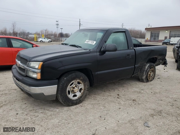 2003 Chevrolet Silverado 1500 with VIN 1GCEC14X63Z359671, listed as a Copart auction lot 44917125 with 231,254 mi miles and Clean Title. Bid and sale history available at carsss.com. Image 1.