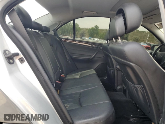 2007 Mercedes-Benz C 280 Luxury with VIN WDBRF92HX7F837258, listed as a Copart auction lot 58594675 with 158,544 mi miles and Salvage title. Bid and sale history available at DreamBid. Image 10.
