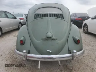 1957 Volkswagen Beetle with VIN 1308207, listed as a Copart auction lot 75331194 with 64,862 mi miles and Non Repairable. Bid and sale history available at DreamBid. Image 6.