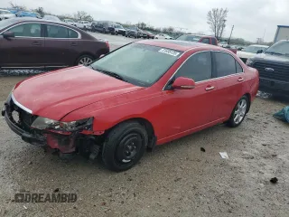 2005 Acura TSX with VIN JH4CL96825C032653, listed as a Copart auction lot 51695135 with 195,182 mi miles and Salvage Title. Bid and sale history available at DreamBid. Image 1.