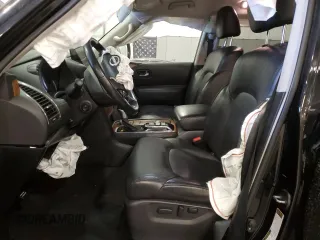 2021 Nissan Armada SL with VIN JN8AY2BB9M9795028, listed as a Copart auction lot 46712335 with 91,992 mi miles and Clean Title. Bid and sale history available at carsss.com. Image 7.
