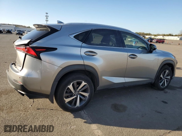 2019 Lexus NX with VIN JTJBARBZ7K2193323, listed as a Copart auction lot 48396735 with 36,774 mi miles and Salvage Title. Bid and sale history available at carsss.com. Image 3.