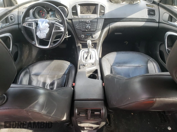 2011 Buick Regal with VIN 2G4GU5GC4B9184556, listed as a Copart auction lot 76323574 with 220,800 mi miles and Salvage Title. Bid and sale history available at DreamBid. Image 8.