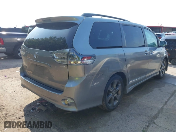 2015 Toyota Sienna SE с VIN 5TDXK3DC8FS665488, выставлен на аукционе IAAI как лот 42398692 с пробегом 110 446 миль миль и . История ставок и продаж доступна на DreamBid. Изображение 4.