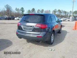 2013 Acura MDX with VIN 2HNYD2H2XDH513339, listed as a IAAI auction lot 41757640 with 142,902 mi miles. Bid and sale history available at carsss.com. Image 4.