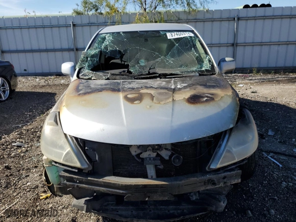 2008 Nissan Versa 1.8 SL with VIN 3N1BC13E68L443039, listed as a Copart auction lot 87406914 with 0 mi miles and Non Repairable. Bid and sale history available at carsss.com. Image 5.