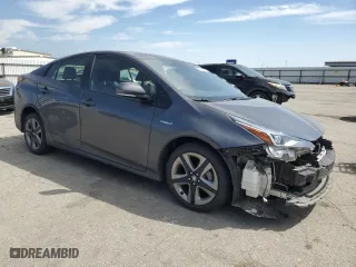 2019 Toyota Prius L Eco with VIN JTDKARFU2K3079905, listed as a Copart auction lot 52527705 with 29,849 mi miles and Salvage Title. Bid and sale history available at carsss.com. Image 4.