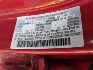 2023 Mazda 3 Premium Plus with VIN 3MZBPBEY4PM355224, listed as a IAAI auction lot 41627150 with 24,975 mi miles and . Bid and sale history available at DreamBid. Image 9.