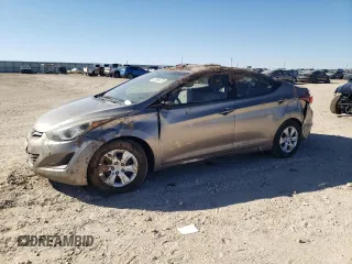 2016 Hyundai Elantra SE with VIN 5NPDH4AE8GH782749, listed as a Copart auction lot 47066475 with 100,352 mi miles and Salvage Title. Bid and sale history available at carsss.com. Image 1.