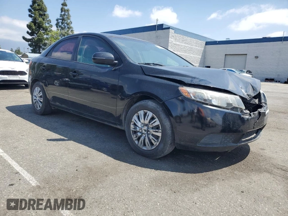 2011 Kia Forte EX with VIN KNAFU4A2XB5405274, listed as a Copart auction lot 54438995 with 78,088 mi miles and Salvage Title. Bid and sale history available at carsss.com. Image 4.
