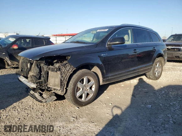 2015 Audi Q7 3.0T Premium Plus with VIN WA1LGAFEXFD015148, listed as a Copart auction lot 48402065 with 188,916 mi miles and Salvage Title. Bid and sale history available at carsss.com. Image 1.