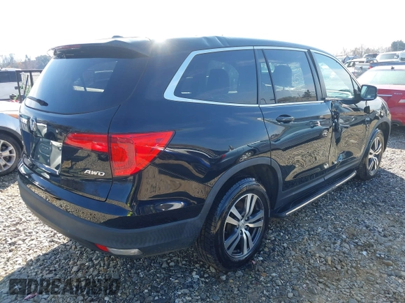 2018 Honda Pilot EX-L with VIN 5FNYF6H59JB062326, listed as a IAAI auction lot 40662881 with 77,573 mi miles and . Bid and sale history available at DreamBid. Image 4.