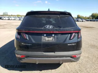 2024 Hyundai Tucson with VIN KM8JDDD27RU145565, listed as a Copart auction lot 75625264 with 16,357 mi miles and Salvage title. Bid and sale history available at DreamBid. Image 6.