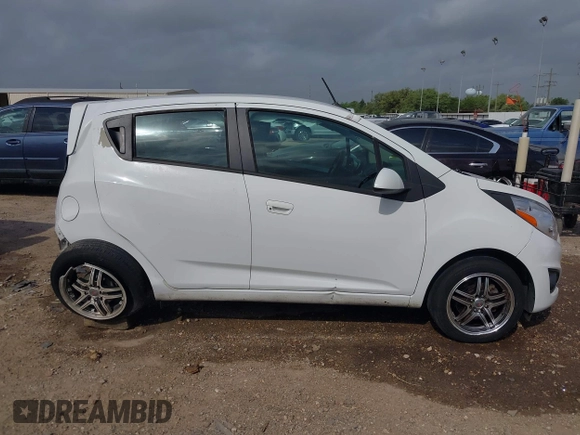 2014 Chevrolet Spark LT with VIN KL8CD6S94EC426322, listed as a IAAI auction lot 41894970 with 65,818 mi miles. Bid and sale history available at carsss.com. Image 14.
