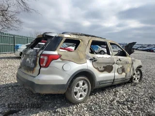2017 Ford Explorer with VIN 1FM5K8BH3HGB58932, listed as a Copart auction lot 45324275 with Not Provided miles and Non Repairable. Bid and sale history available at carsss.com. Image 3.